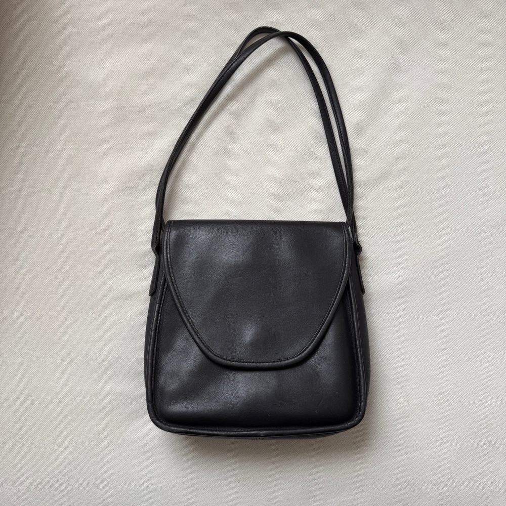 Vintage Coach Lindsay Bag Black Style 9888